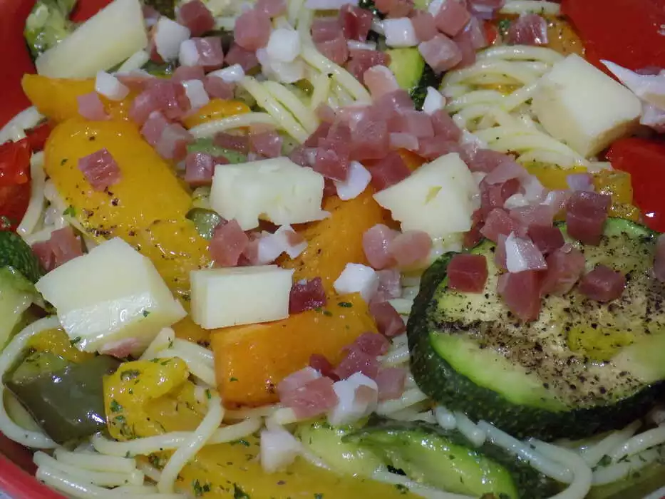 espaguetis-con-verduras-asadas