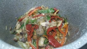 rollitos de berenjena