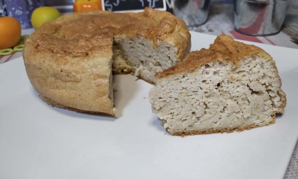 bizcocho sin azucar y sin harina