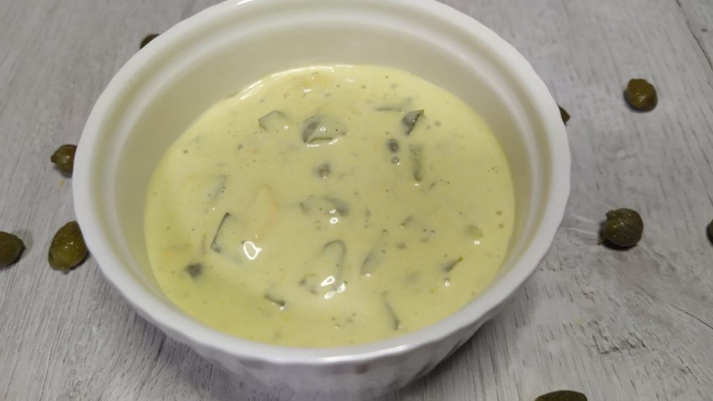 como hacer salsa tartara