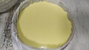 Pastel o tarta de harina de arroz