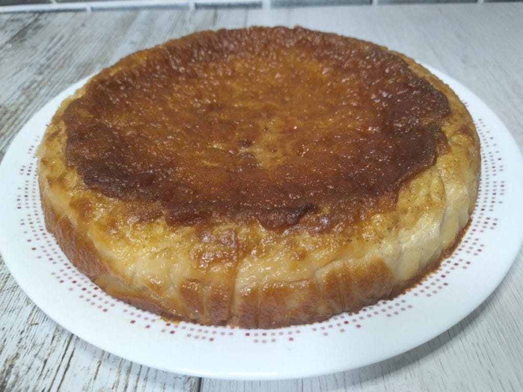 Pastel o tarta de harina de arroz
