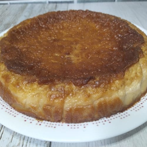 Pastel o tarta de harina de arroz