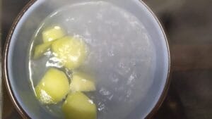 te verde con jengibre y naranja