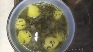te verde con jengibre y naranja