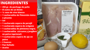 lagrimitas de pollo adobadas crujientes