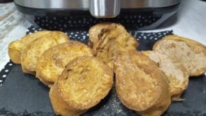 torrijas sin aceite con freidora de aire proscenic t21