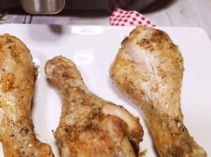 Jamoncitos de pollo fritos en freidora de aire