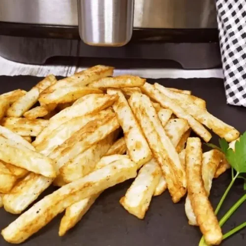Cómo hacer patatas fritas en freidora de aire crujientes