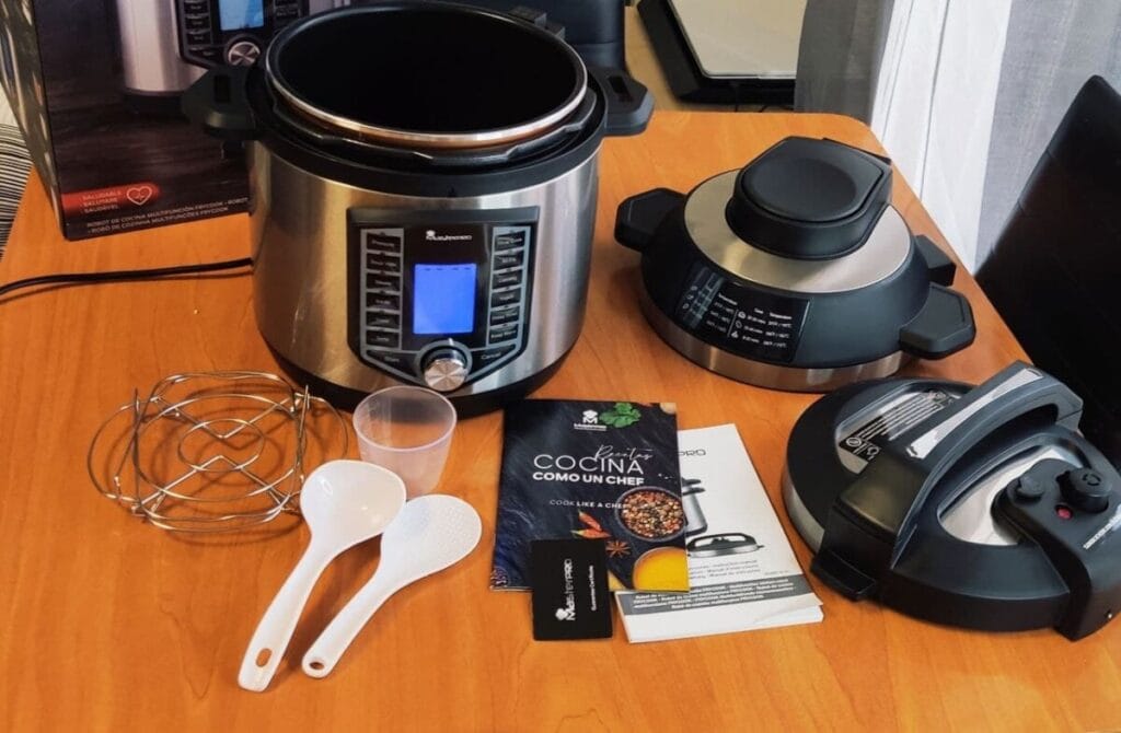 FRYCOOK MASTERPRO - Olla a presión y Freidora de aire