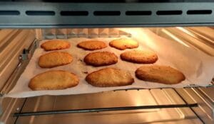 galletas en freidora de aire