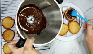 galletas en freidora de aire