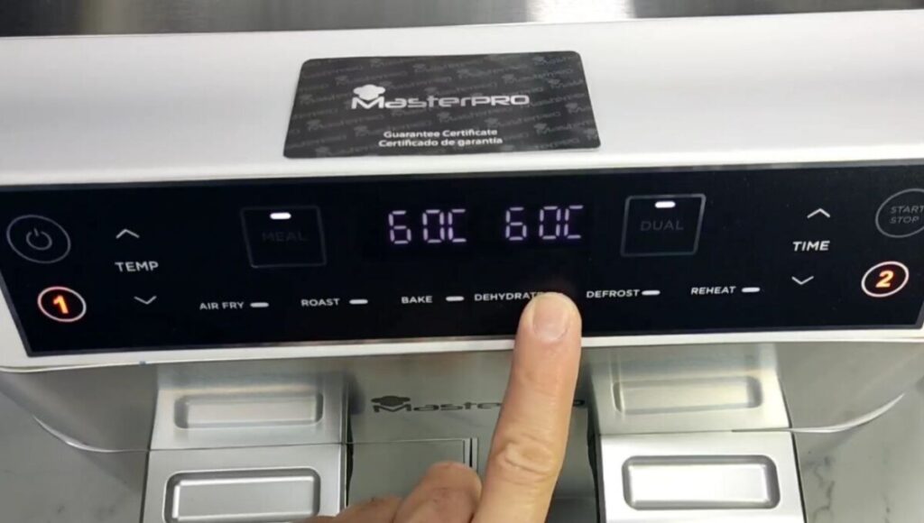 MasterPro PowerDUO - Freidora sin Aceite-Freidora de aire