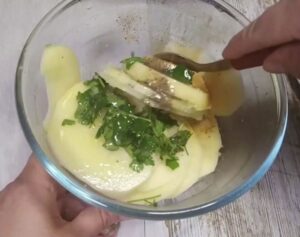 patatas asadas panadera en freidora de aire. Recetas freidora de aire