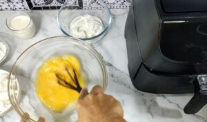 Tarta-de-queso-en-freidora-de-aire