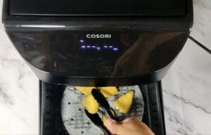 quesitos rebozados en freidora de aire