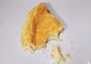 Tarta de queso la viña en la freidora de aire