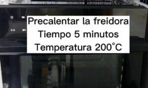 pechugas de pollo rellenas en freidora de aire. CORDON BLEU en airfryer