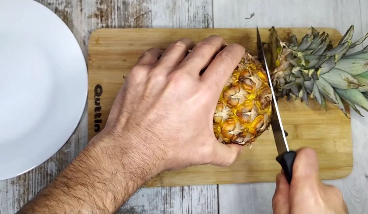 Pelar Y Cortar Una Piña Fácilmente * La Cocina De MPili