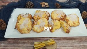 buñuelos de calabaza en freidora de aire