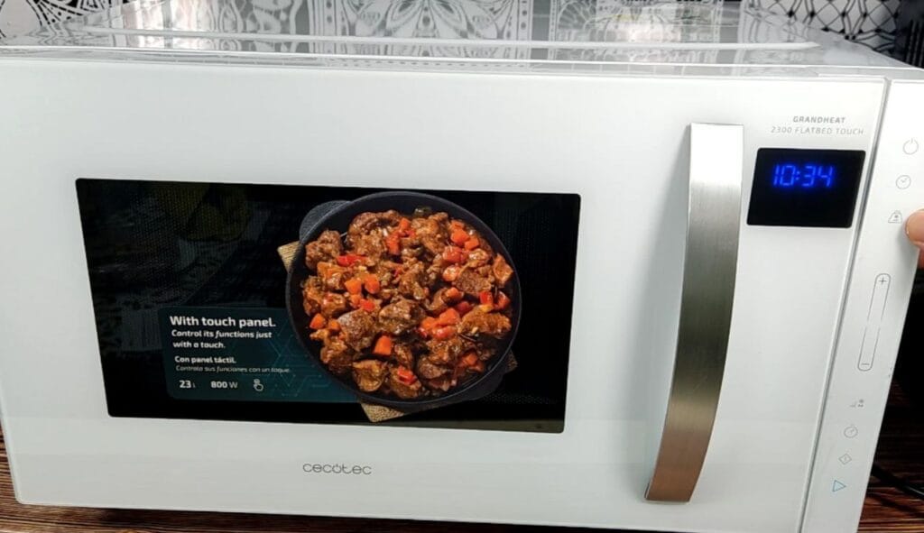 Microondas GrandHead 2500 Flabed Touch de Cecotec