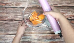 buñuelos de calabaza en freidora de aire