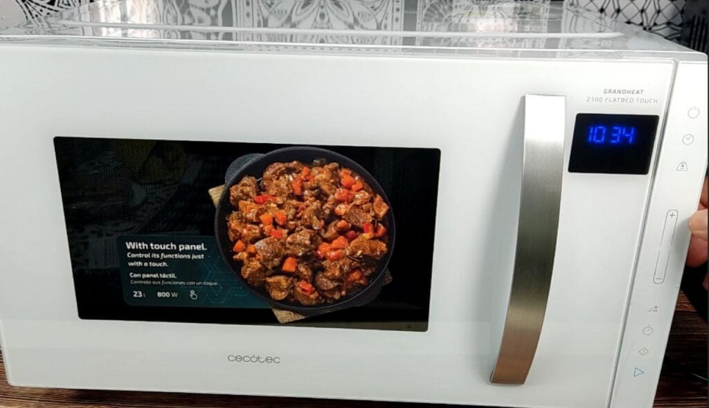 Microondas GrandHead 2500 Flabed Touch de Cecotec