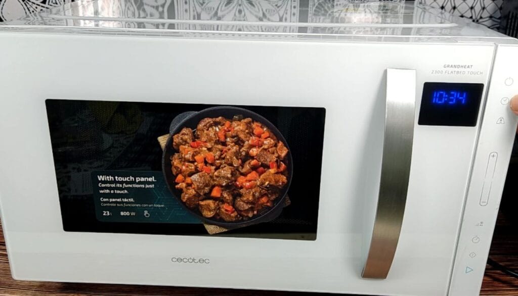 Microondas GrandHead 2500 Flabed Touch de Cecotec