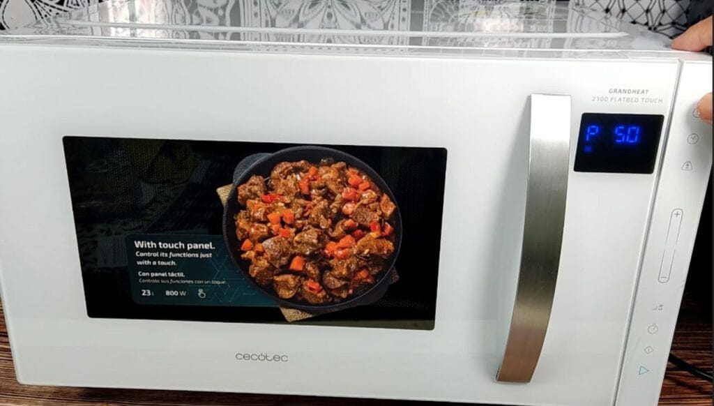 Microondas GrandHead 2500 Flabed Touch de Cecotec