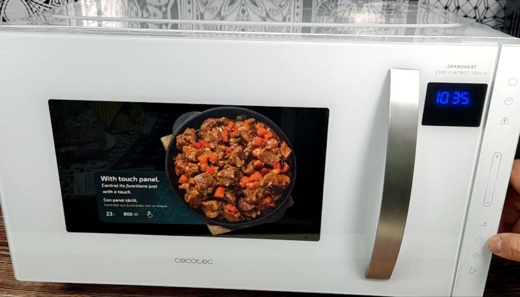 Microondas GrandHead 2500 Flabed Touch de Cecotec