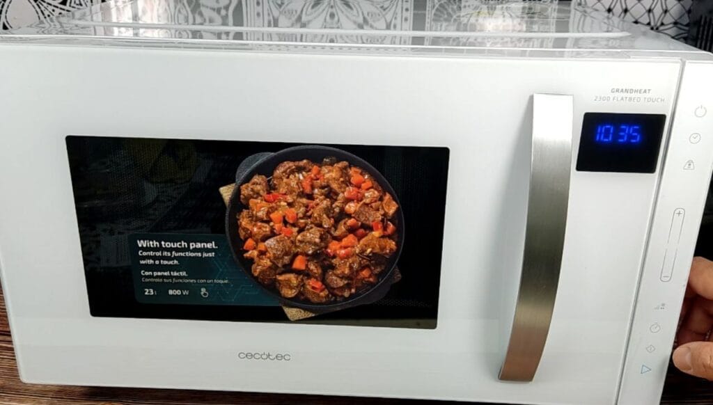 Microondas GrandHead 2500 Flabed Touch de Cecotec