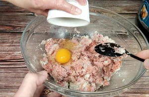 rollo de carne relleno en freidora de aire