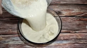 Flan de turron en freidora de aire