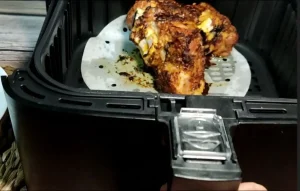 Codillo de cerdo asado en freidora de aire