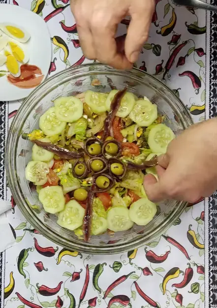 Ensalada completa saludable