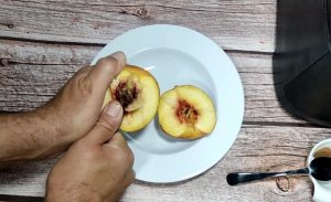 melocotones-asados-en-freidora-de-aire