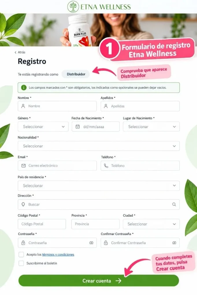 Registro Etna Wellness
